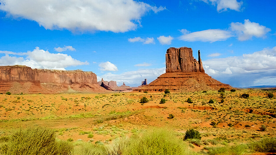 West Mitten Butte, Monument Valley, Arizona – Voyage aux États-Unis en 2014
